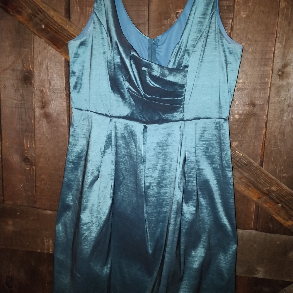 SWAK Shiny Teal Dress 2x(18/20) NWT
